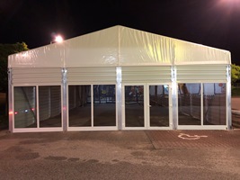 Raktársátor 10 méter széles-69